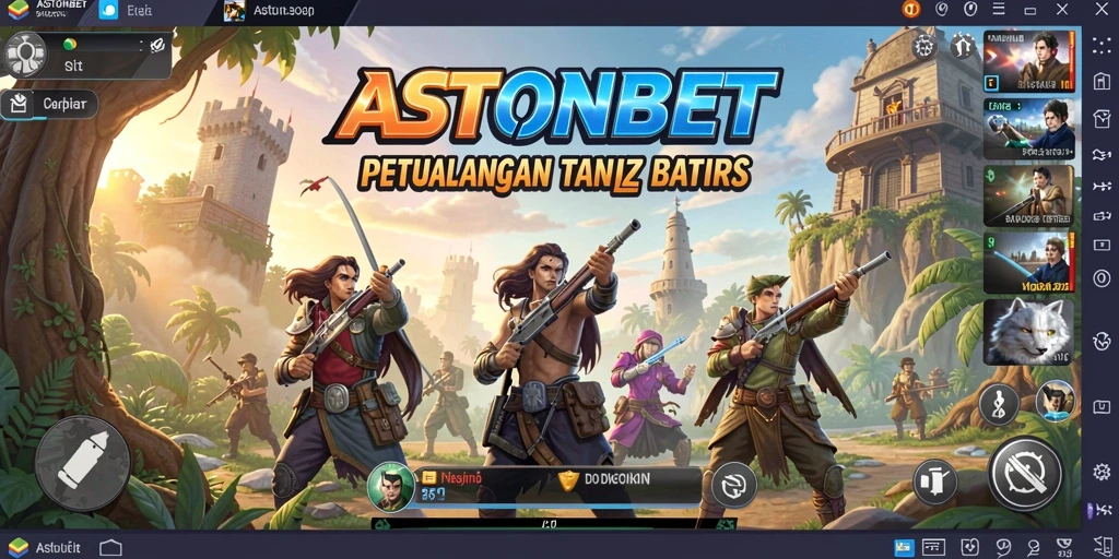Tampilan gameplay ASTONBET yang menakjubkan dalam dunia terbuka.