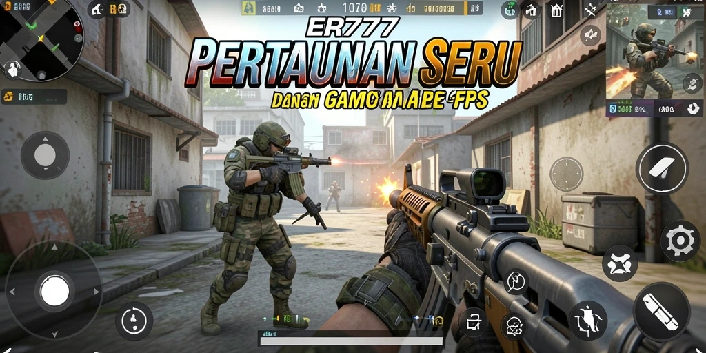 Tangkapan layar gameplay ER777 yang menampilkan pertarungan intens.