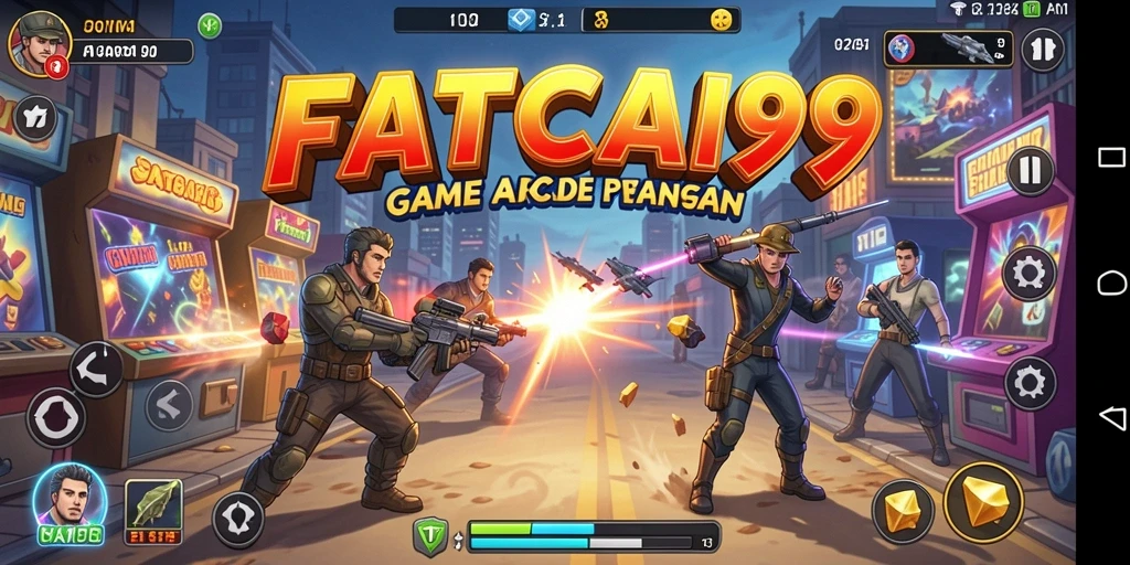 Tampilan gameplay seru di FATCAI99 dengan aksi cepat.