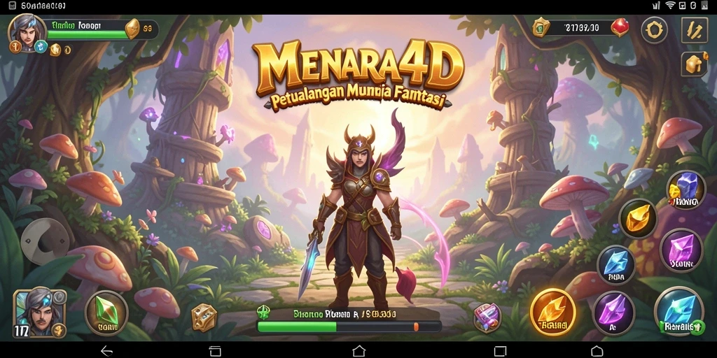 Screenshot MENARA4D menampilkan suasana penuh petualangan yang mendebarkan.