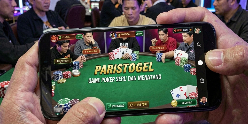 Tampilan gameplay seru di PARISTOGEL dengan pemain aktif.