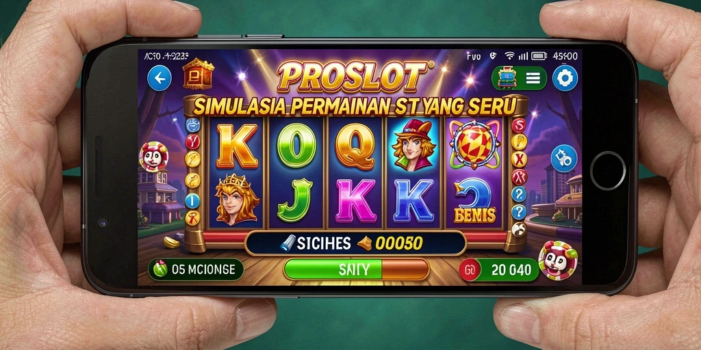 Tampilan gameplay <strong>PROSLOT</strong> yang menarik dan interaktif.
