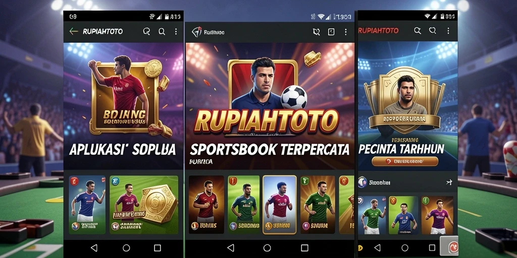 Tampilan menarik dari RUPIAHTOTO dalam permainan Sportsbook.