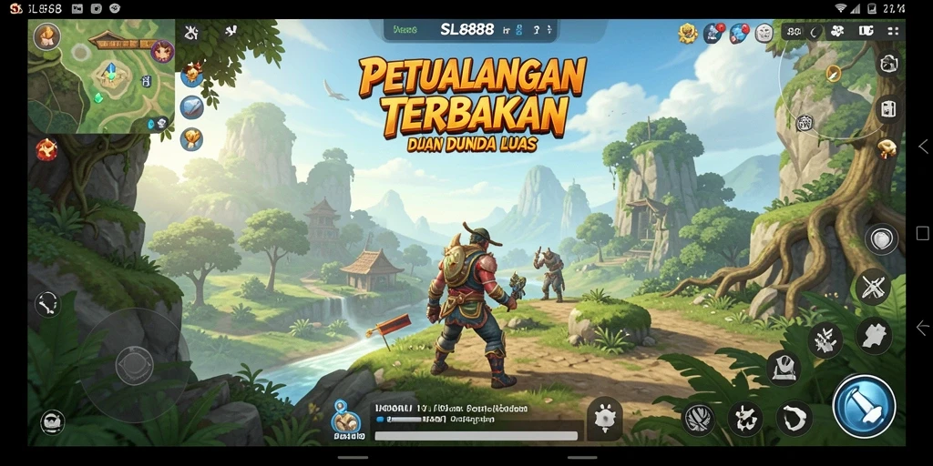 Gameplay menarik dari SL888 dalam dunia yang luas dan penuh petualangan.