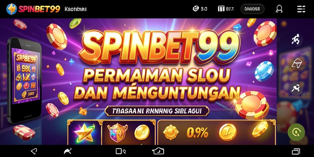 Menampilkan gameplay seru di SPINBET99 dengan berbagai mesin Slot.