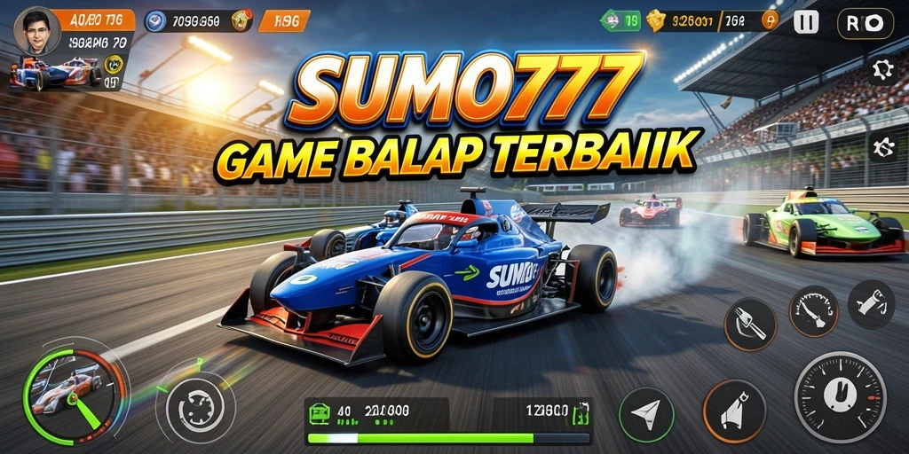 Gameplay seru dari SUMO777 yang menampilkan adrenalin balapan.