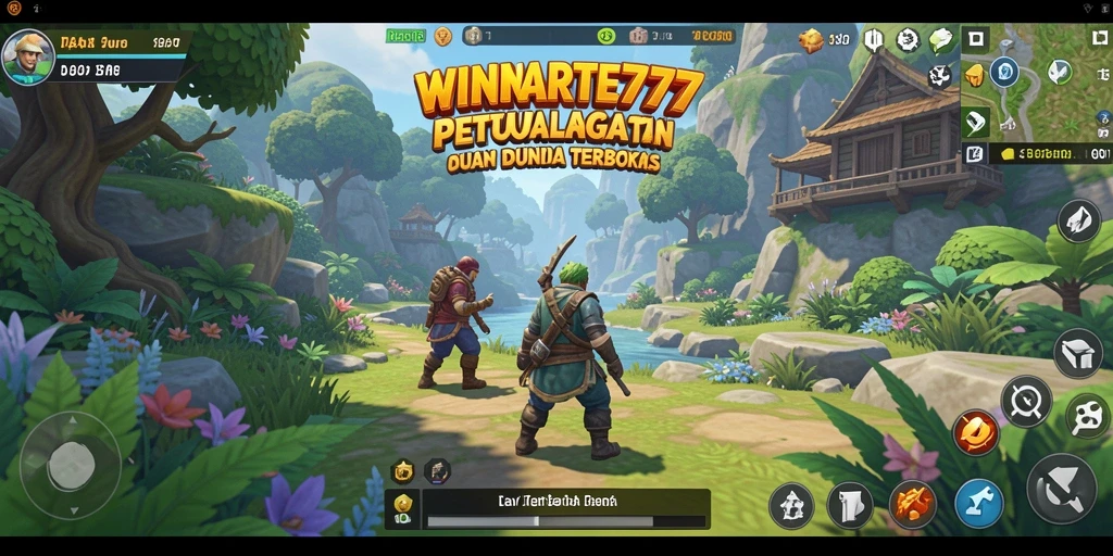 Screenshot menampilkan gameplay Open World yang memukau.